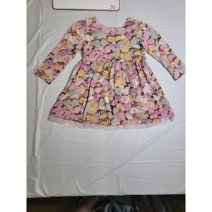 Girls dress, Children's Place, candy heart,‎ Valentine's Day, Size 4T